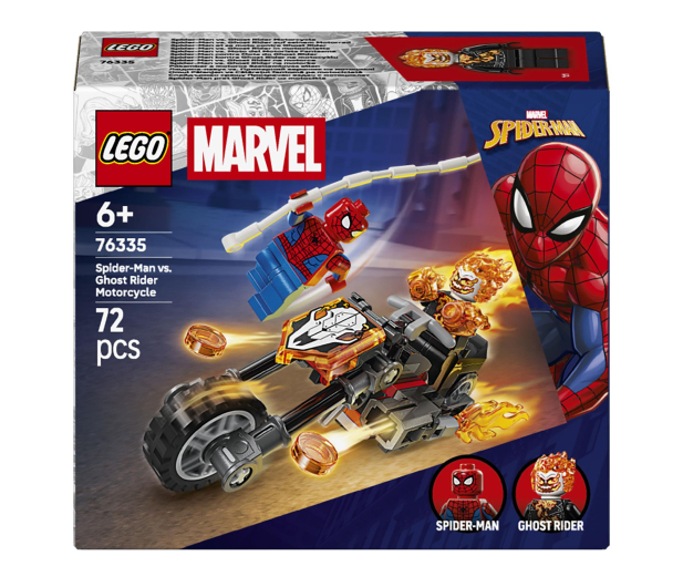 LEGO SUPER HEROES 76335 Spider-Man kontra ghost rider na motocykl - 1473558 - zdjęcie
